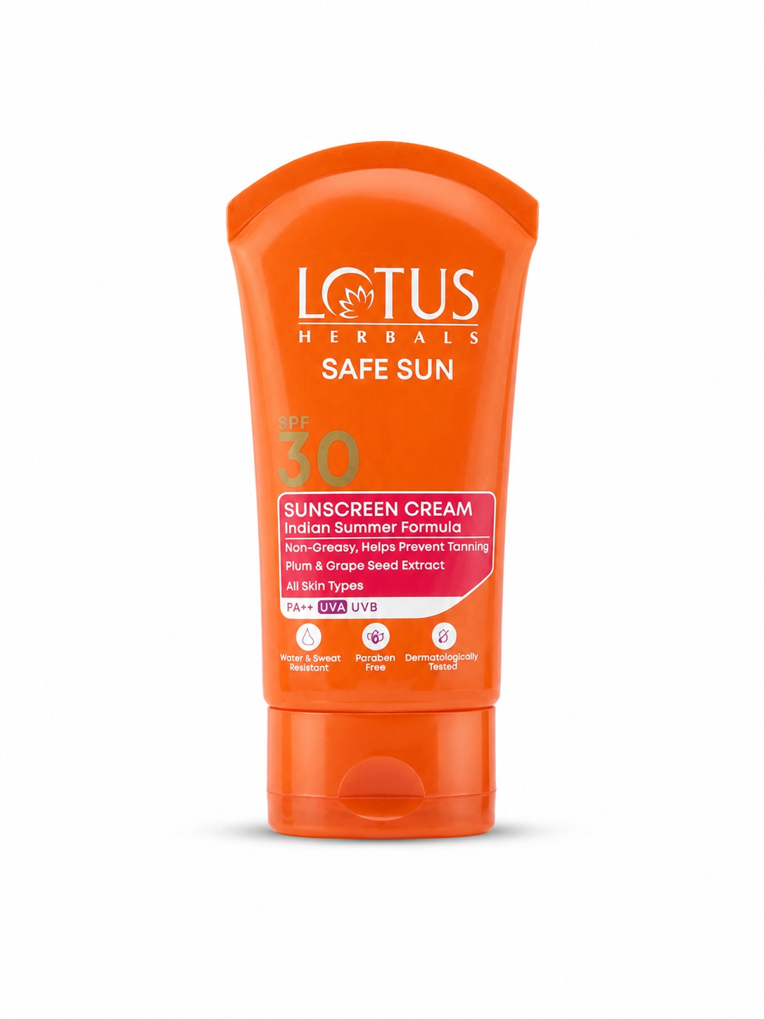 Lotus Herbals Safe Sun SPF 30 Sunscreen Cream – PA++ UVA/UVB Protection - Image 4