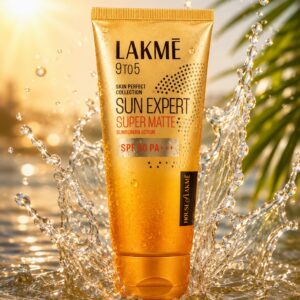 Lakmé 9to5 Sun Expert Super Matte Sunscreen Lotion SPF 50 PA