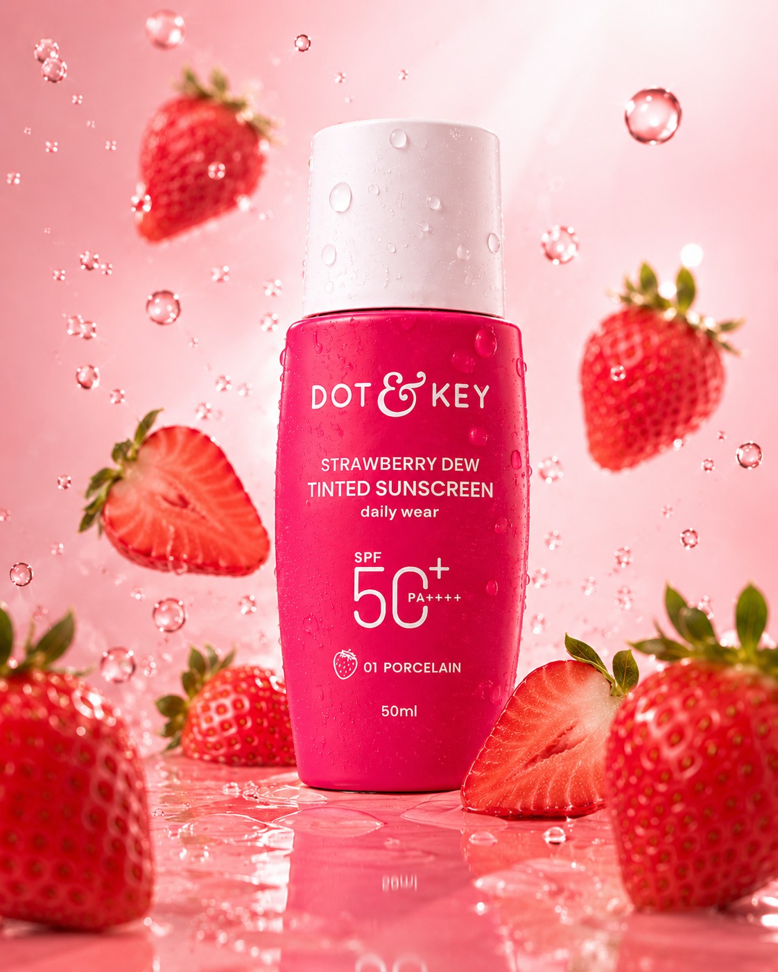 DOT & KEY Strawberry Dew Tinted Sunscreen SPF 50+ PA++++